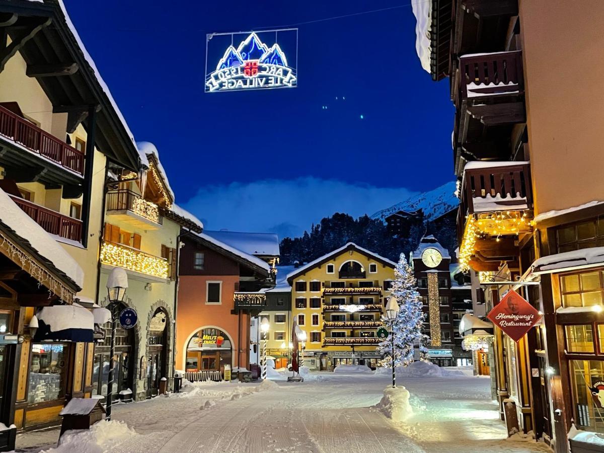 Spacious Ski-In Ski-Out Apartment 4-6 Pax, 161 Sources De Marie Arc 1950 Les Arcs  المظهر الخارجي الصورة