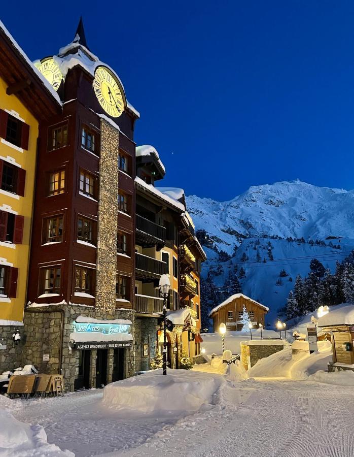 Spacious Ski-In Ski-Out Apartment 4-6 Pax, 161 Sources De Marie Arc 1950 Les Arcs  المظهر الخارجي الصورة