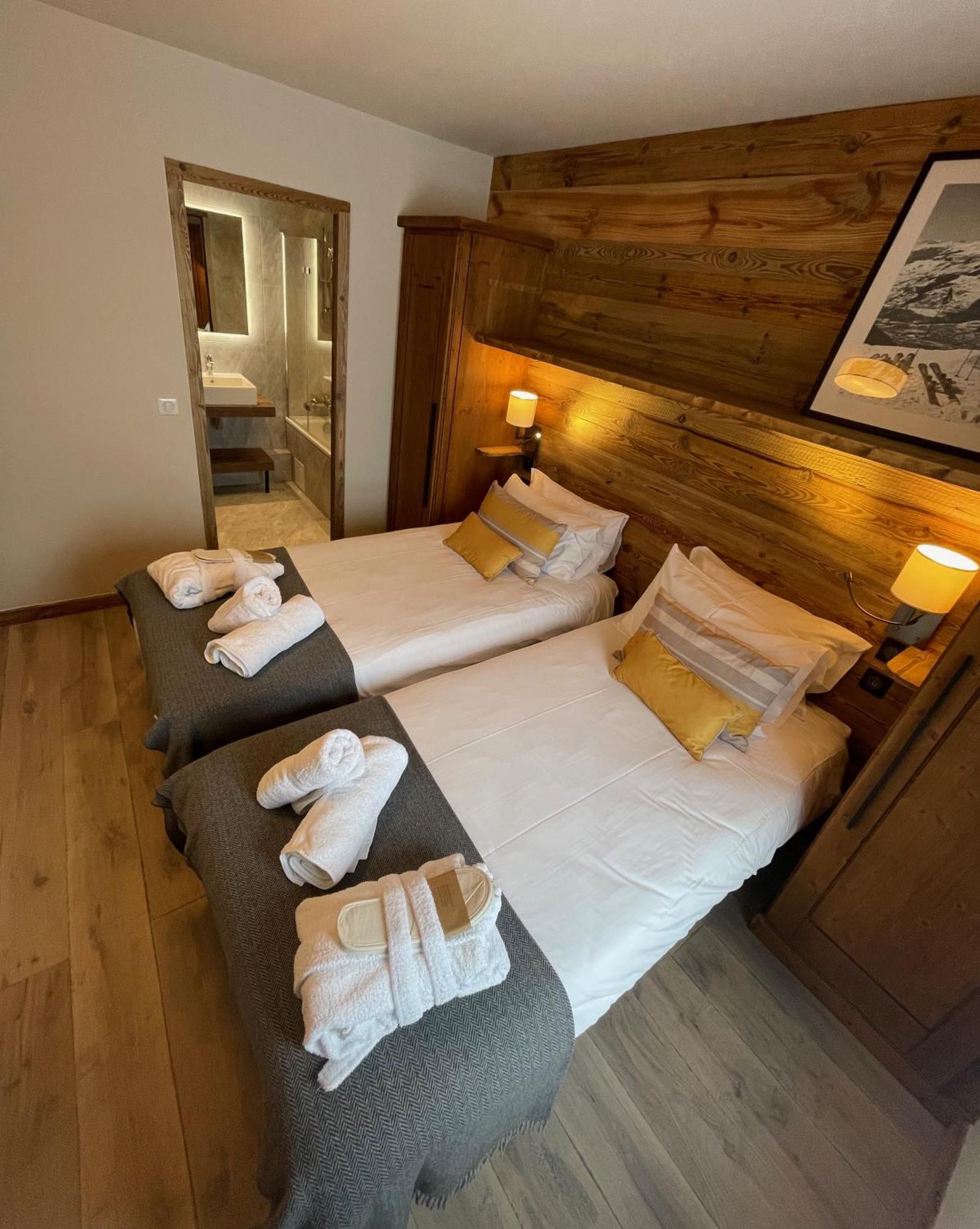 Spacious Ski-In Ski-Out Apartment 4-6 Pax, 161 Sources De Marie Arc 1950 Les Arcs  المظهر الخارجي الصورة