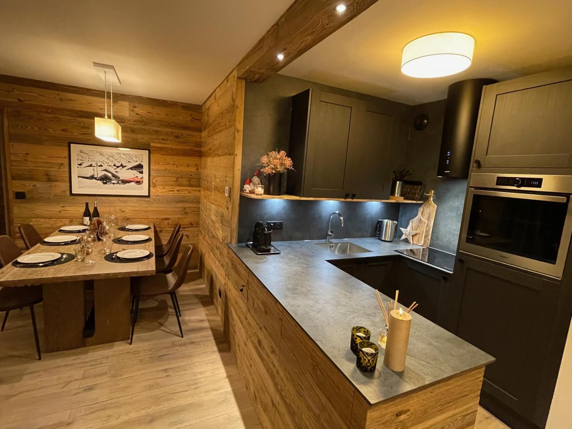 Spacious Ski-In Ski-Out Apartment 4-6 Pax, 161 Sources De Marie Arc 1950 Les Arcs  المظهر الخارجي الصورة