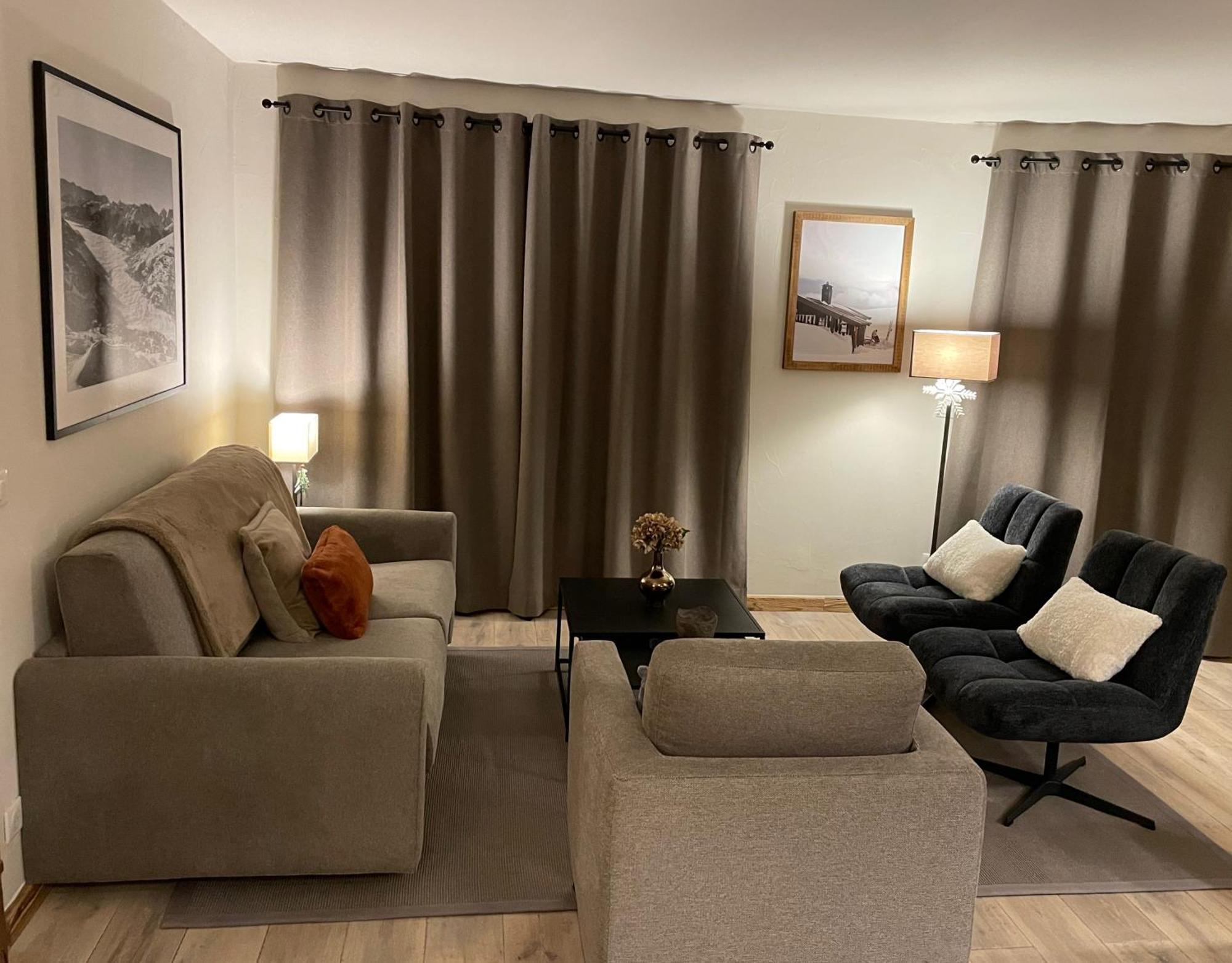 Spacious Ski-In Ski-Out Apartment 4-6 Pax, 161 Sources De Marie Arc 1950 Les Arcs  المظهر الخارجي الصورة